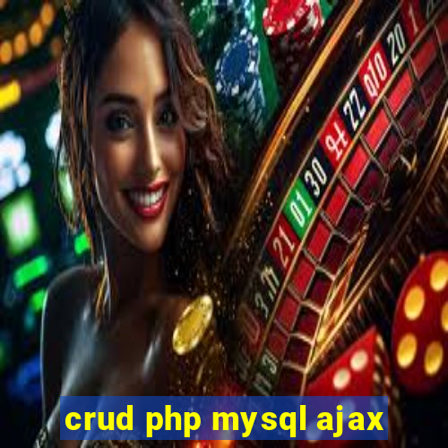 crud php mysql ajax